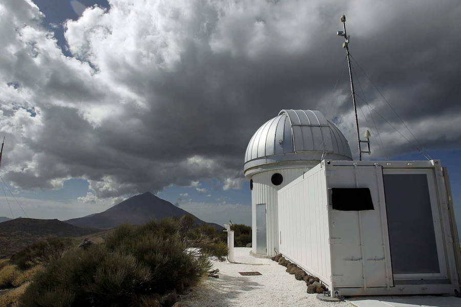 El Observatorio del Teide del Instituto de Astrofísica de Canarias.