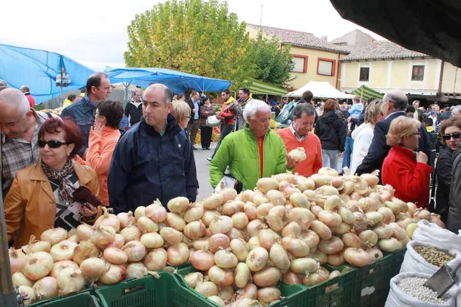 Imagen de archivo de la Feria de la Cebolla de Palenzuela. 