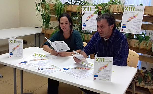 Marina Sancho y Joaquín Cabrerizo durante la presentación del programa