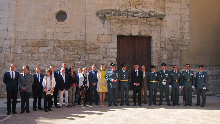 La Guardia Civil celebra el Día del Pilar en Medina de Rioseco.