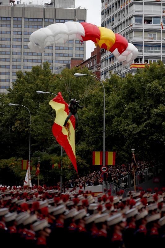 Fotos: Banderas, aplausos y vivas a España y la Corona