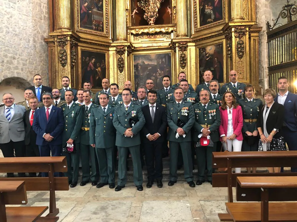 La Guardia Civil celebra el Día del Pilar en Tordesillas.