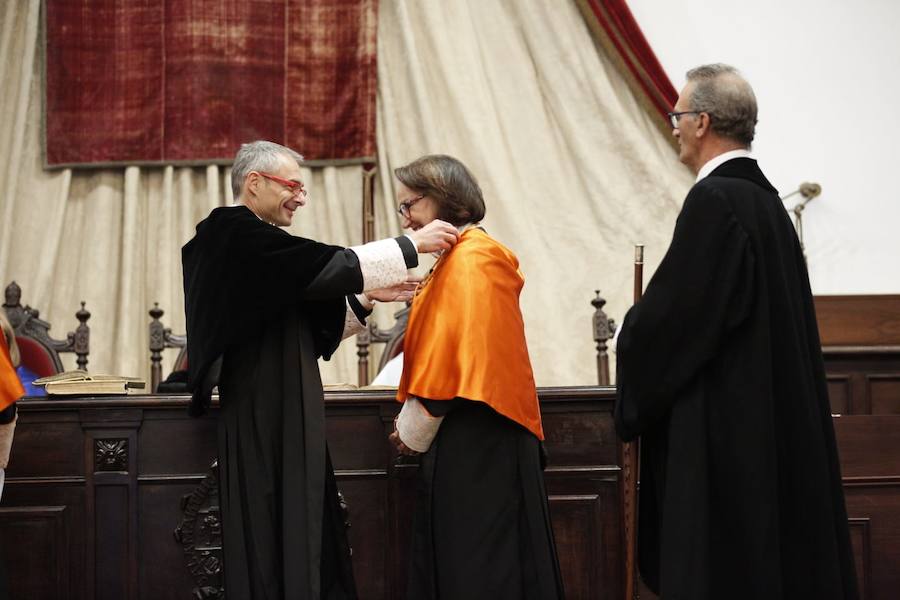 Fotos: La Universidad de Salamanca inviste como doctora honoris causa a Rebeca Grynspan