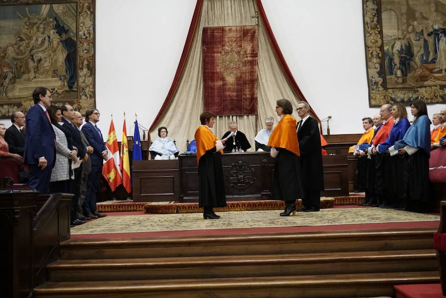 Fotos: La Universidad de Salamanca inviste como doctora honoris causa a Rebeca Grynspan