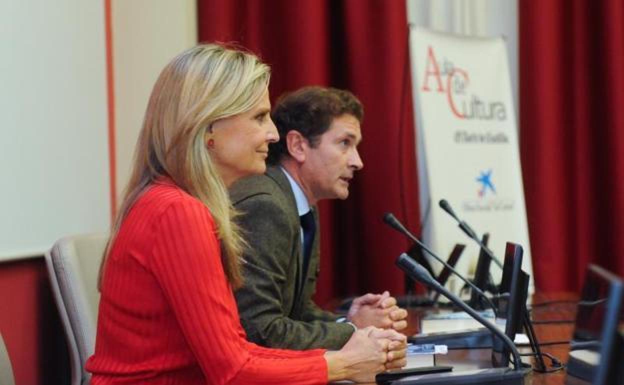 Isabel San Sebastián durante el Aula de Cultura de El Norte. 