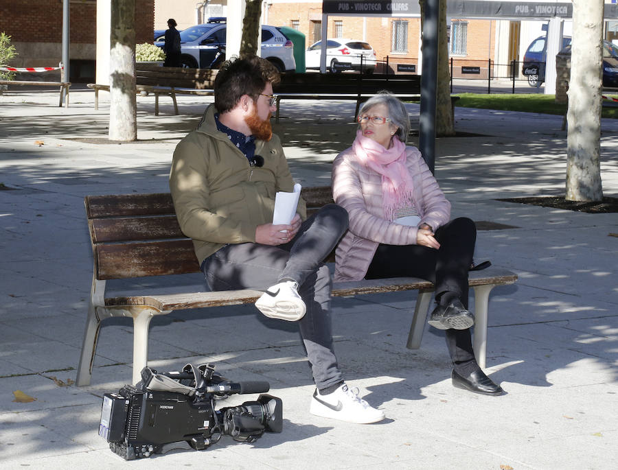 Fotos: Rodaje del nuevo programa de TVE, 'Lo siguiente', en Venta de Baños