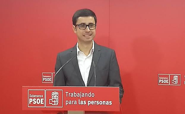 El candidato socialista a la alcaldía, José Luis Mateos.
