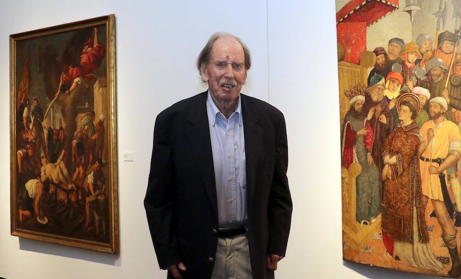 La sala vallisoletana de Las Francesas reúne una selección de quince obras de pintura religiosa de los siglos XV al XVIII cedidas por el coleccionista Hans Rudolf Gerstenmaier(Hamburgo, 1934).