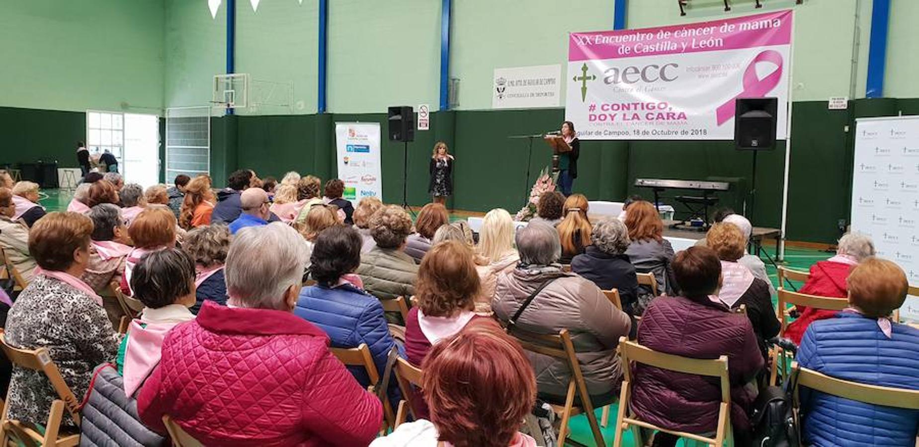 Fotos: Encuentro regional de cáncer de mama en Aguilar de Campoo