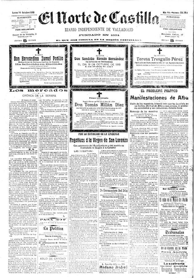 Fotos: La pandemia más letal cumple cien años