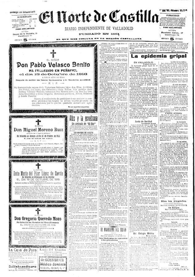 Fotos: La pandemia más letal cumple cien años