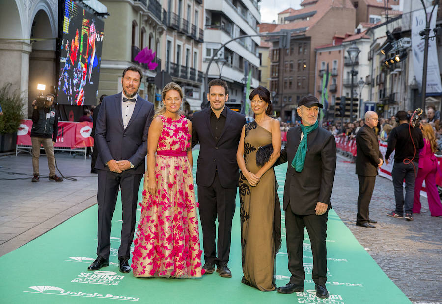 El actor estadounidense recibió la Espiga de Honor en la gala inaugural del festival