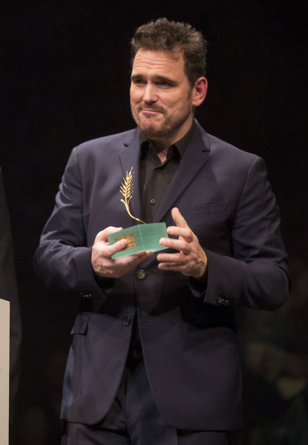 El actor estadounidense recibió la Espiga de Honor en la gala inaugural del festival