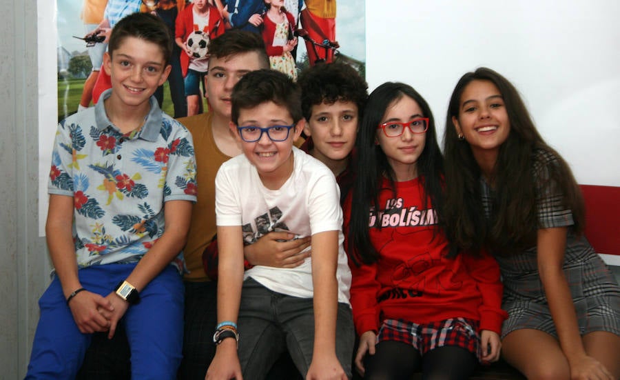 Fotos: Protagonistas de «Los Futbolísimos» visitan Cuéllar