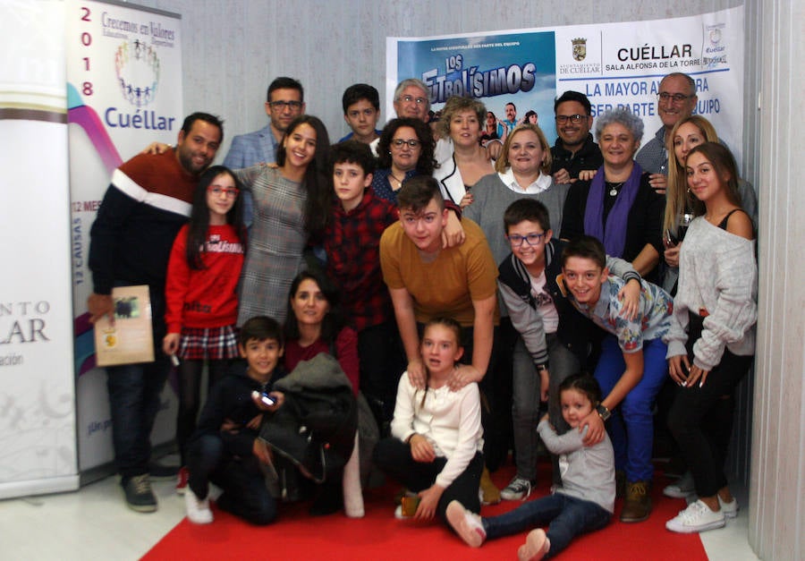 Fotos: Protagonistas de «Los Futbolísimos» visitan Cuéllar