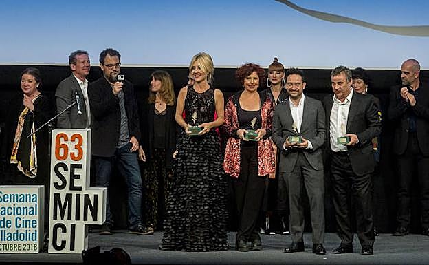 Gala del Cine Español de la Seminci en el Teatro Calderón de Valladolid.