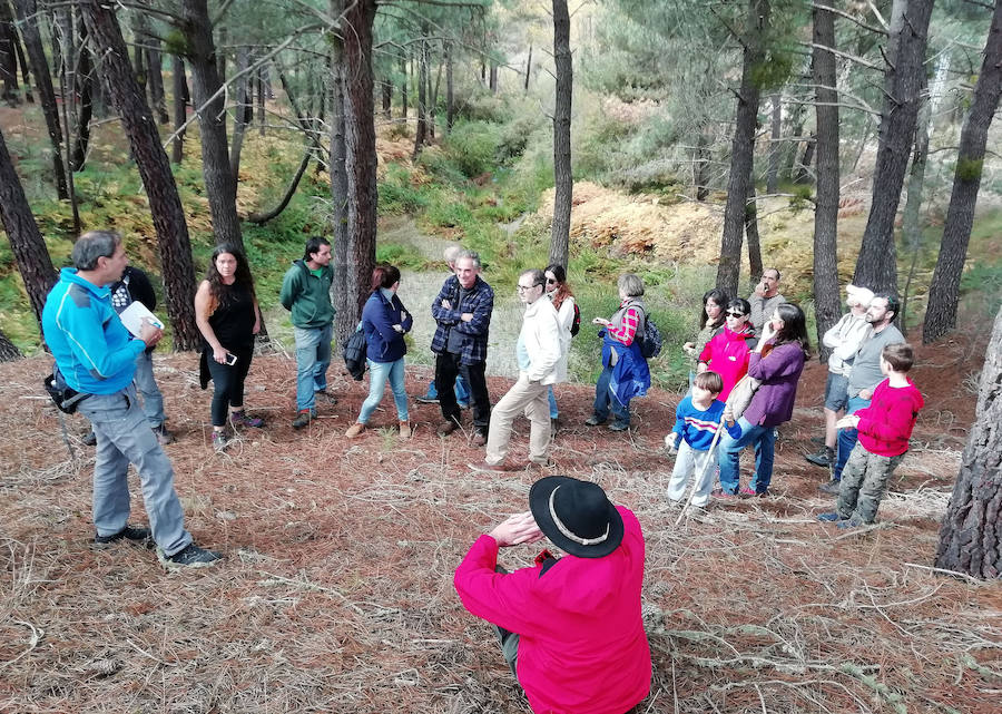 Reunión en la sierra, en las fuentes del Cega.