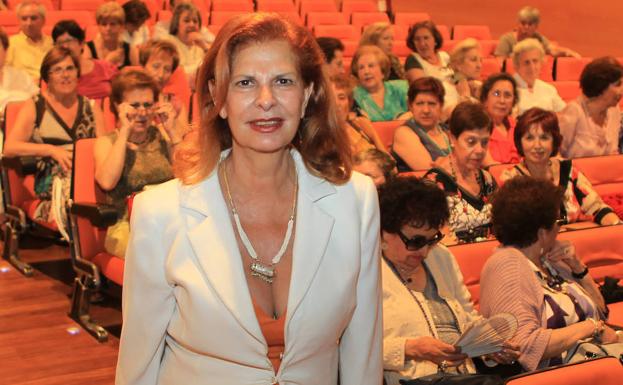 Carmen Alborch en el ciclo 'Conferencias de la Mujer' que organiza El Norte de Castilla en 2011. 