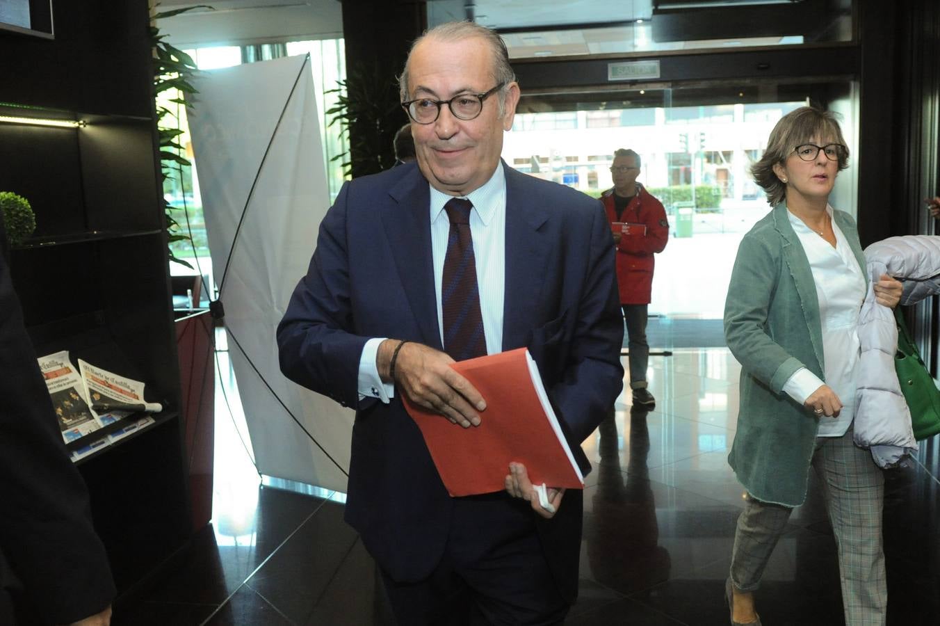 Fotos: Nicolás Redondo Terreros, en el Foro Económico de El Norte de Castilla