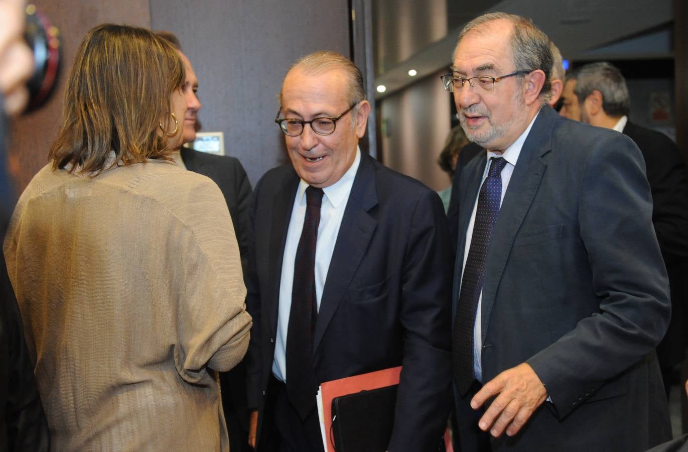 Fotos: Nicolás Redondo Terreros, en el Foro Económico de El Norte de Castilla