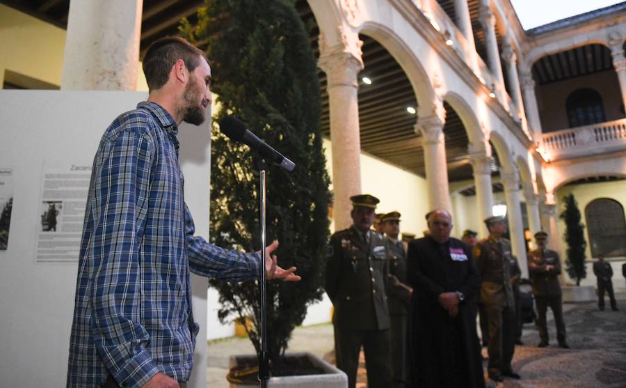 Fotos: Aspaym protagoniza el arriado de la bandera en el Palacio Real de Valladolid
