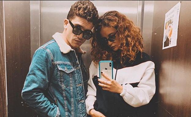 María Pedraza y Jaime Lorente .