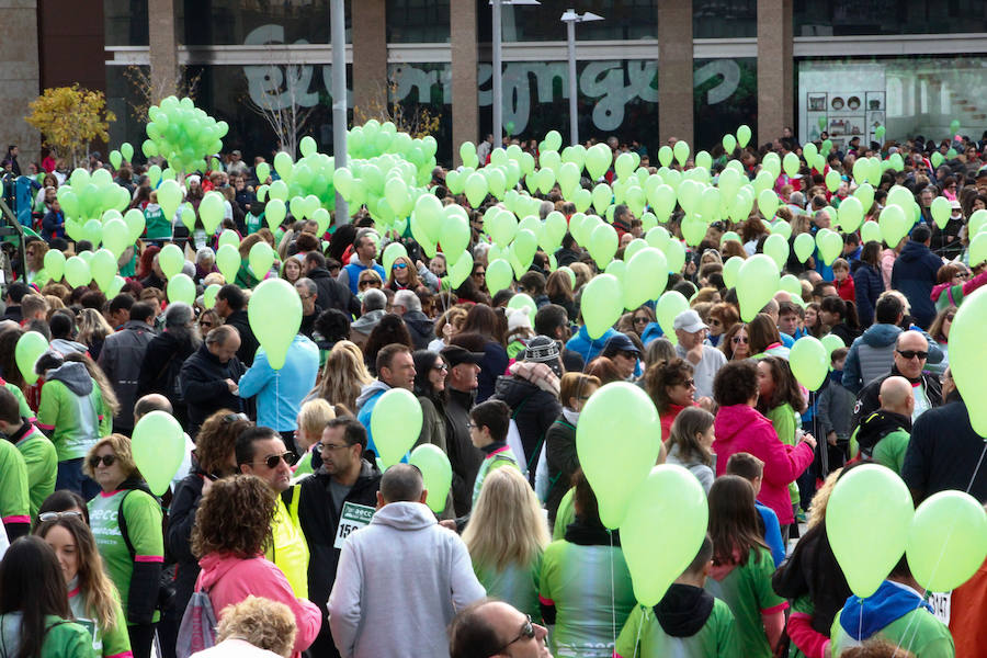 Fotos: V Marcha contra el cáncer en Salamanca