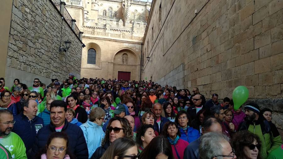 Fotos: V Marcha contra el cáncer en Salamanca