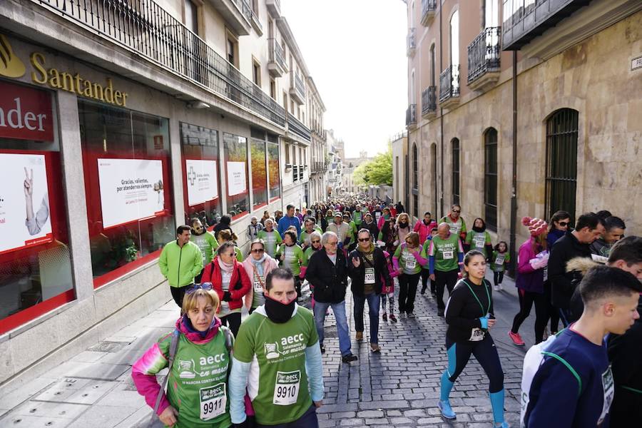 Fotos: V Marcha contra el cáncer en Salamanca