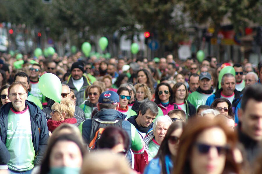 Fotos: V Marcha contra el cáncer en Salamanca