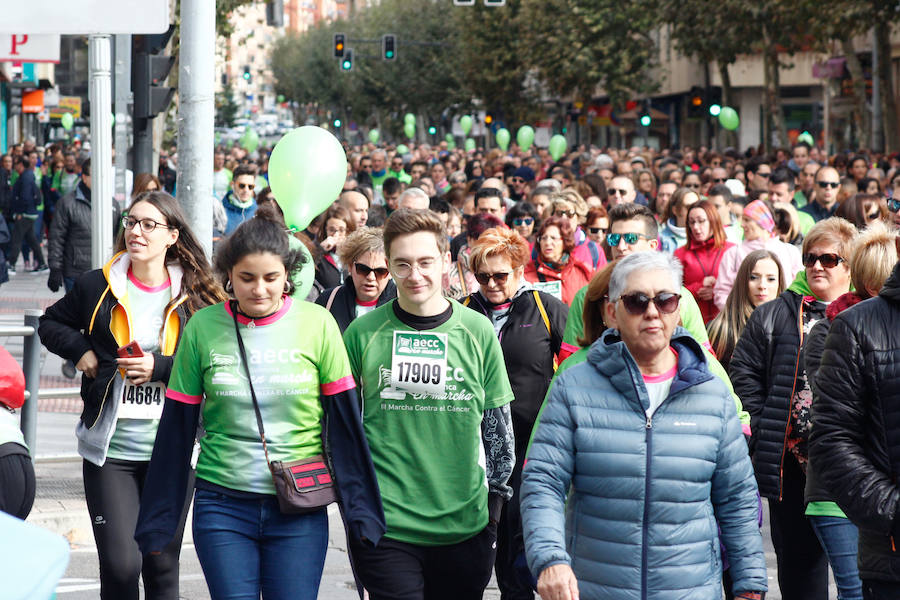 Fotos: V Marcha contra el cáncer en Salamanca