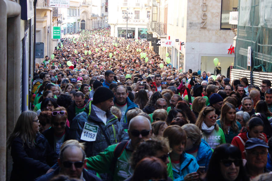 Fotos: V Marcha contra el cáncer en Salamanca