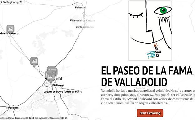 Valladolid da para un paseo de las estrellas del cine