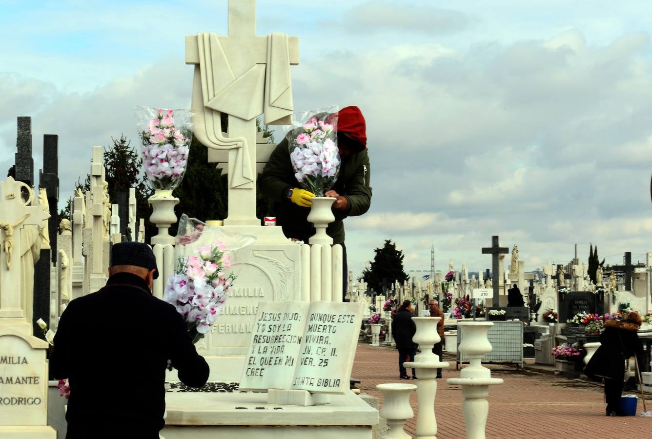 Fotos: Día de Todos los Santos en el cementerio de El Carmen de Valladolid