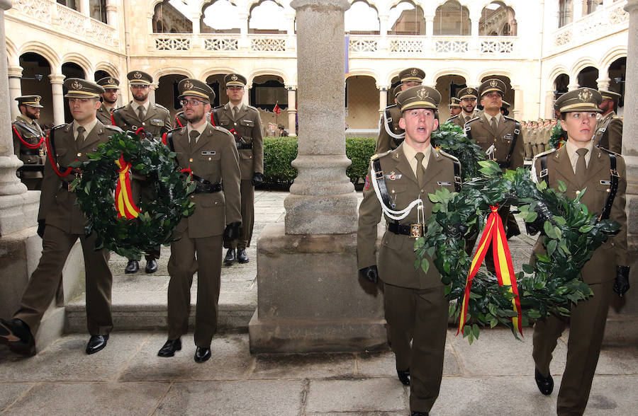 Fotos: Homenaje al brigada segoviano asesinado por ETA