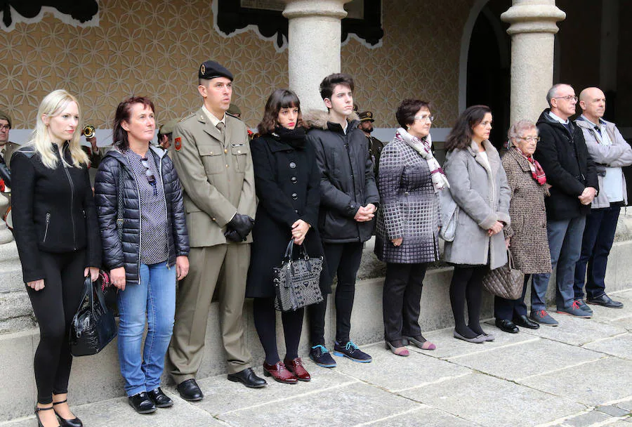 Fotos: Homenaje al brigada segoviano asesinado por ETA