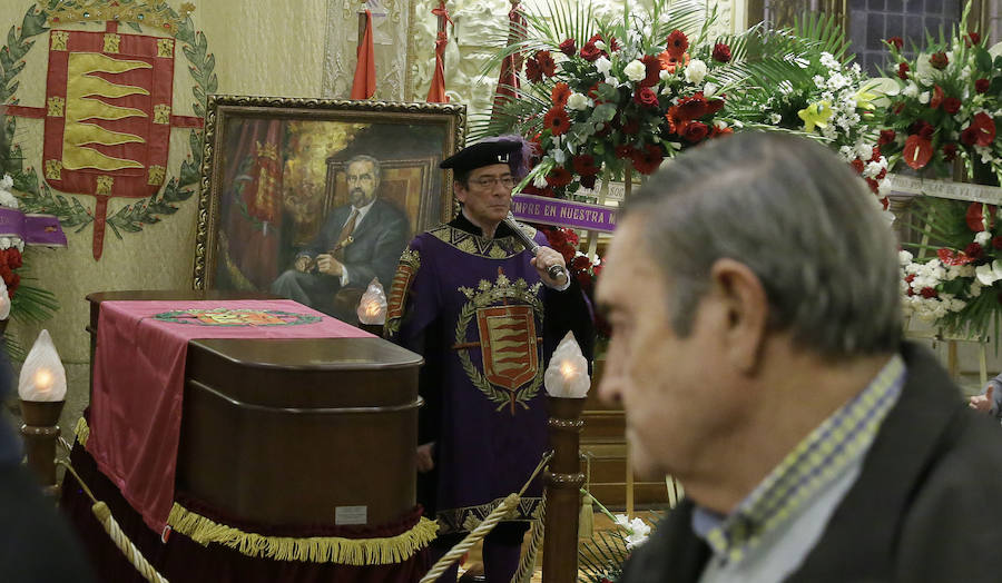 El Ayuntamiento de Valladolid acoge la capilla ardiente por el que fuera su alcalde entre 1979 y 1995