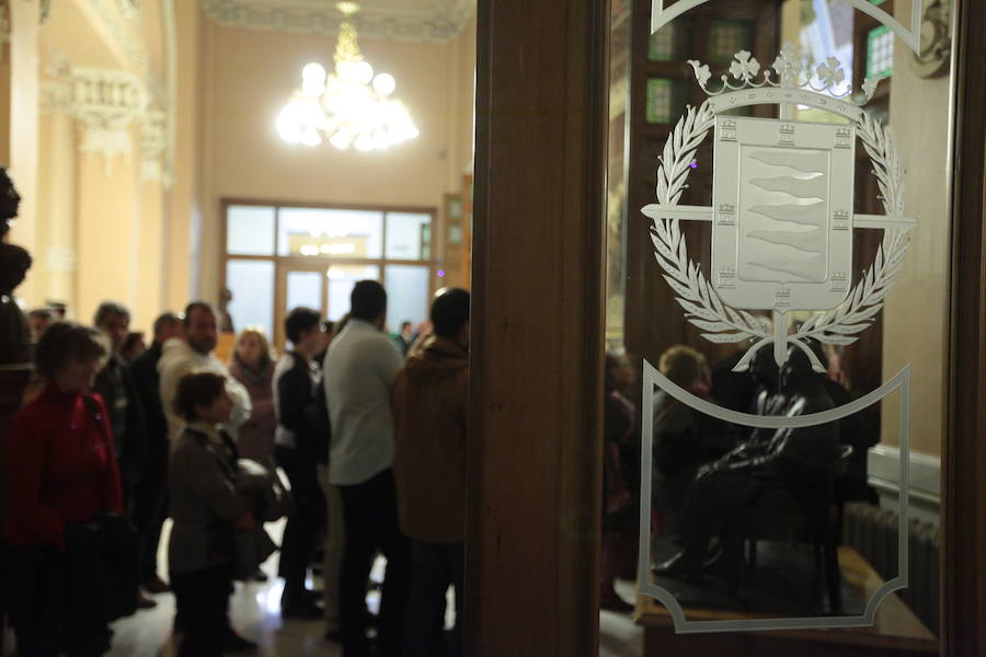 El Ayuntamiento de Valladolid acoge la capilla ardiente por el que fuera su alcalde entre 1979 y 1995