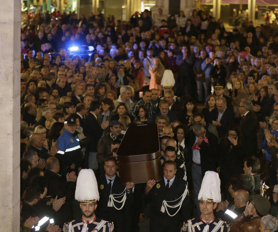 El Ayuntamiento de Valladolid acoge la capilla ardiente por el que fuera su alcalde entre 1979 y 1995