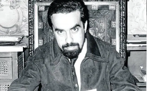 Rodríguez Bolaños, en sus primeros días como alcalde, en 1979. 