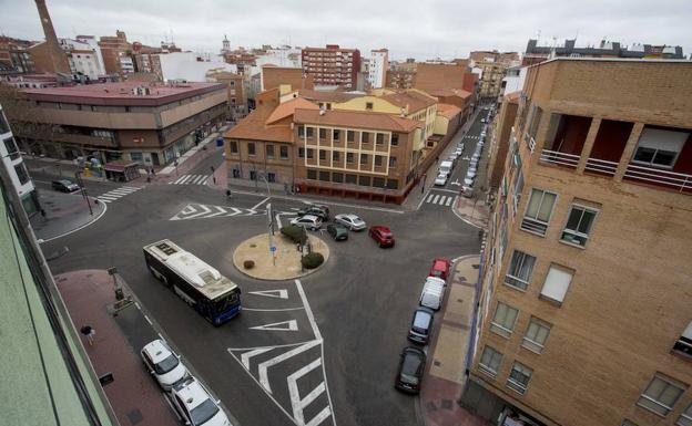 Plaza de Luis Braille de Valladolid.