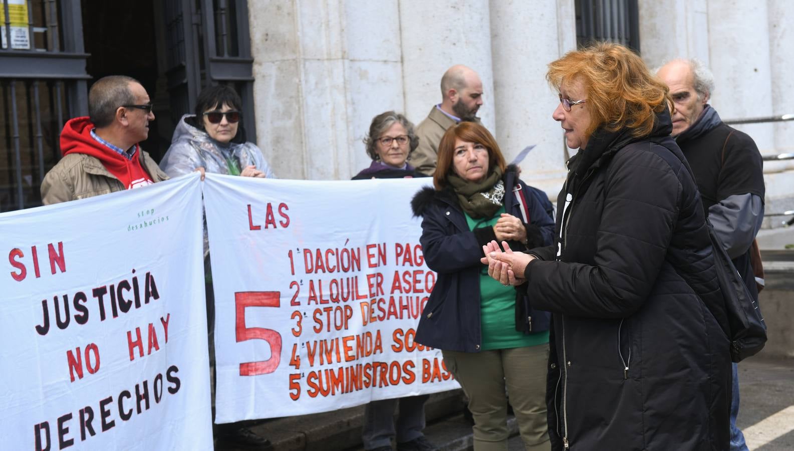 Fotos: Protesta de &#039;Stop desahucios&#039;