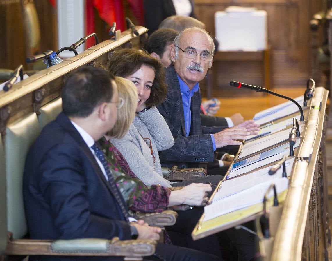 Fotos: Pleno en el Ayuntamiento de Valladolid