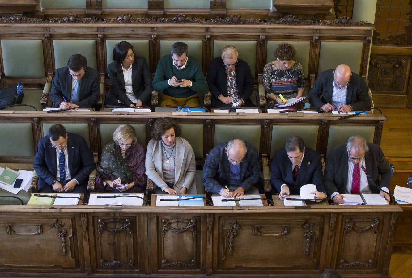 Fotos: Pleno en el Ayuntamiento de Valladolid