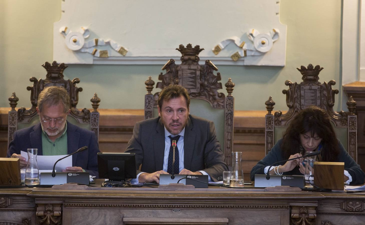 Fotos: Pleno en el Ayuntamiento de Valladolid