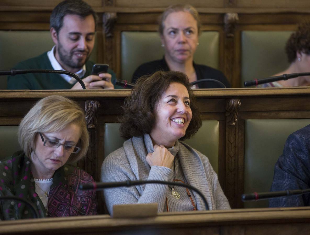 Fotos: Pleno en el Ayuntamiento de Valladolid