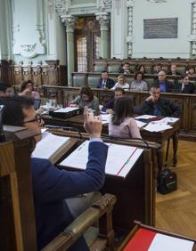 Imagen secundaria 2 - Pleno del Ayuntamiento de Valladolid celebrado este martes. 
