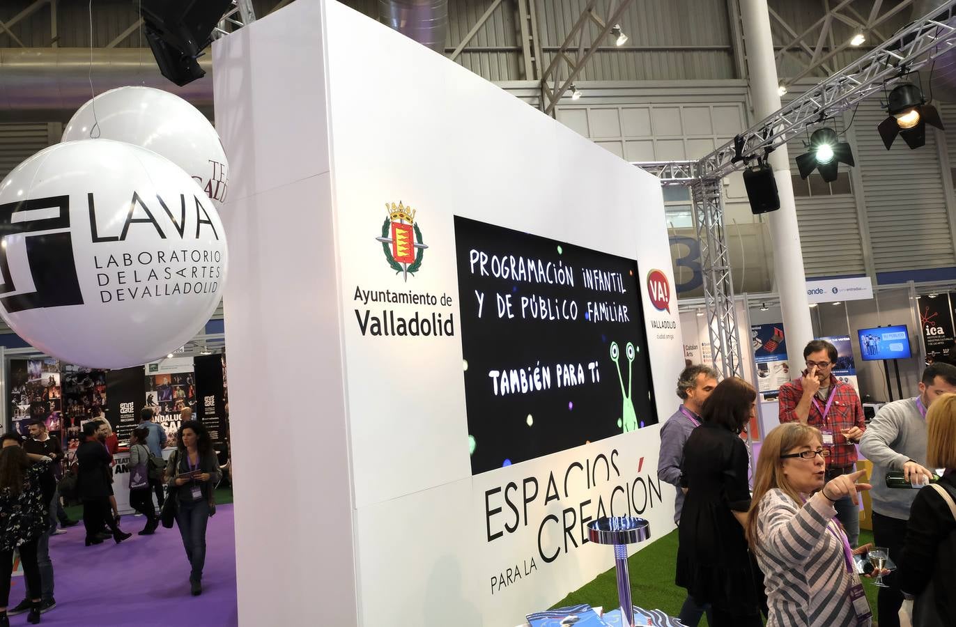 Un total de 16 comunidades autónomas están presentes en esta feria bienal de las artes escénicas, que se celebra en Valladolid por tercer año consecutivo