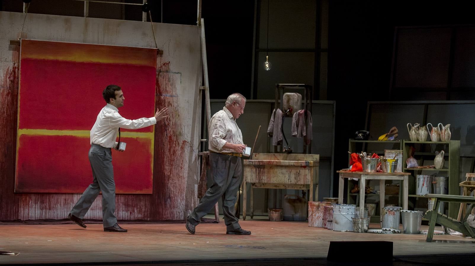 El Teatro Calderón de Valladolid acoge, el viernes y el fin de semana, este montaje que trata sobre la vida de Mark Rothko