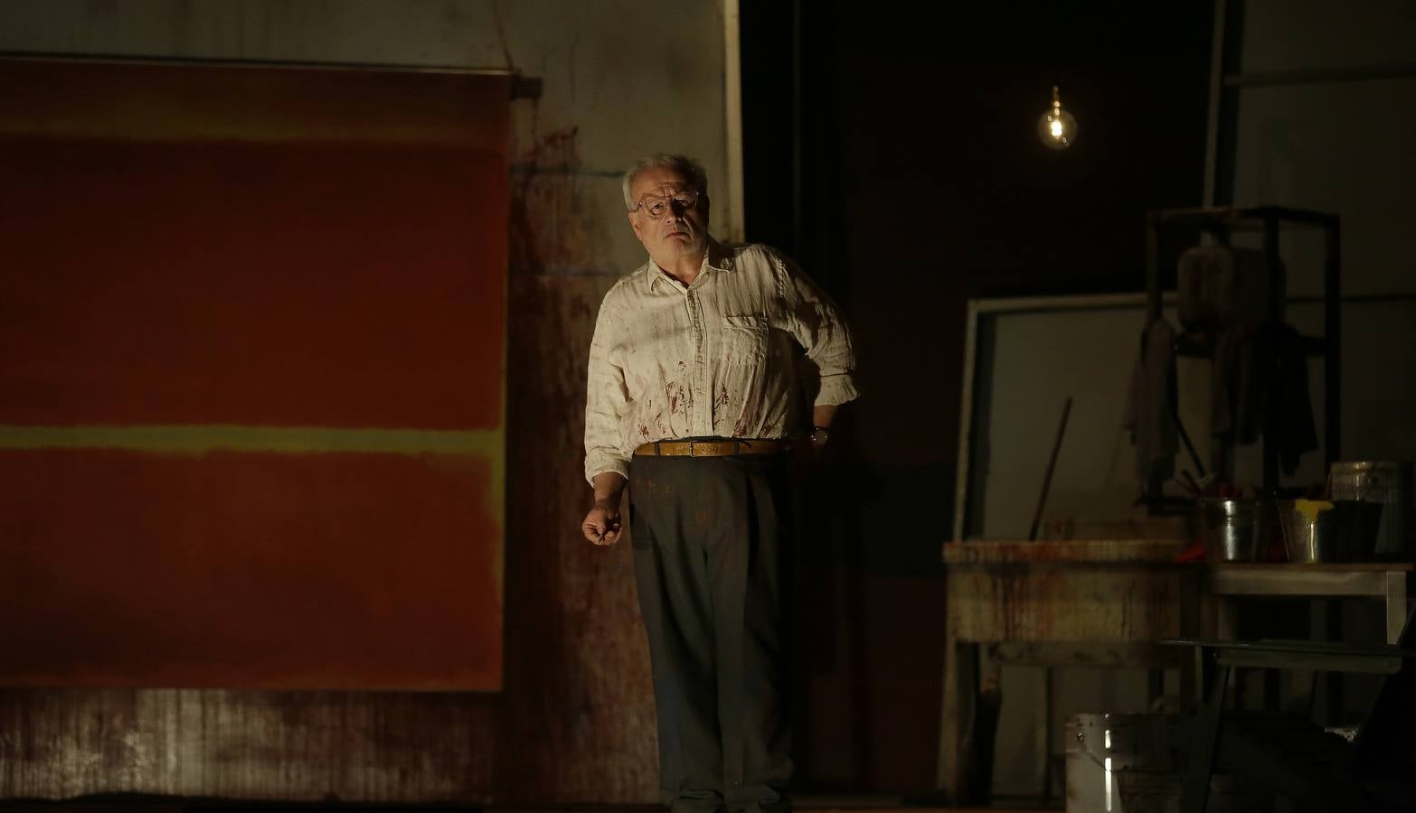 El Teatro Calderón de Valladolid acoge, el viernes y el fin de semana, este montaje que trata sobre la vida de Mark Rothko